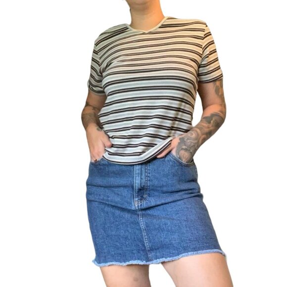 Wrangler Dresses & Skirts - Wrangler Denim Skirt with Raw Hem